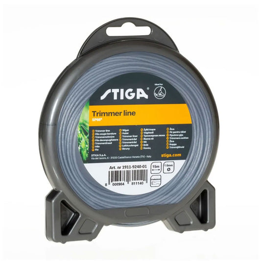 STIGA SP66 LINE 15M Ø1.6MM ONDULATED 1911-9240-01
