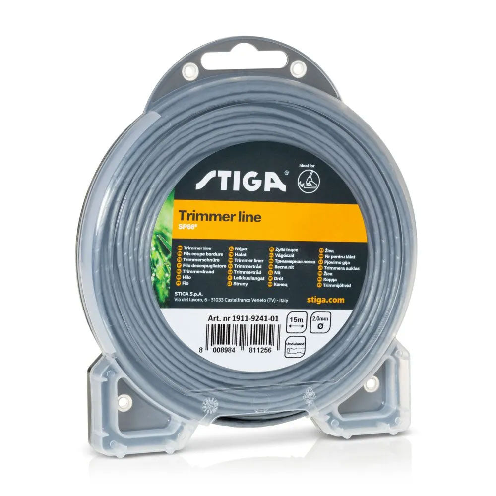 STIGA SP66 LINE 15M Ø2.0MM ONDULATED 1911-9241-01