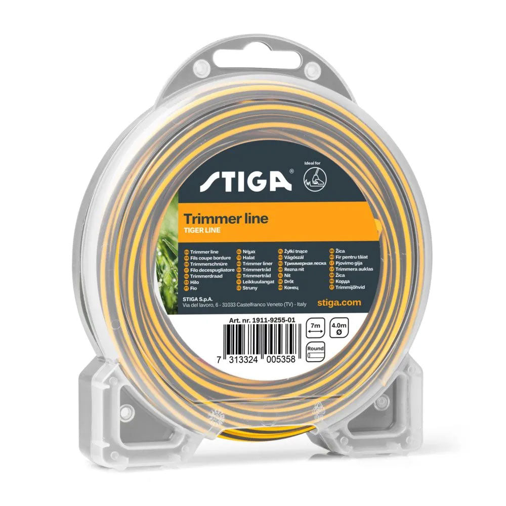 STIGA TIGER TRIMMER LINE 7M Ø 4.0MM ROUND 1911-9255-01