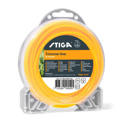 STIGA TRIMMER LINE 15M Ø 2.7MM SP SQUARE 1911-9271-01
