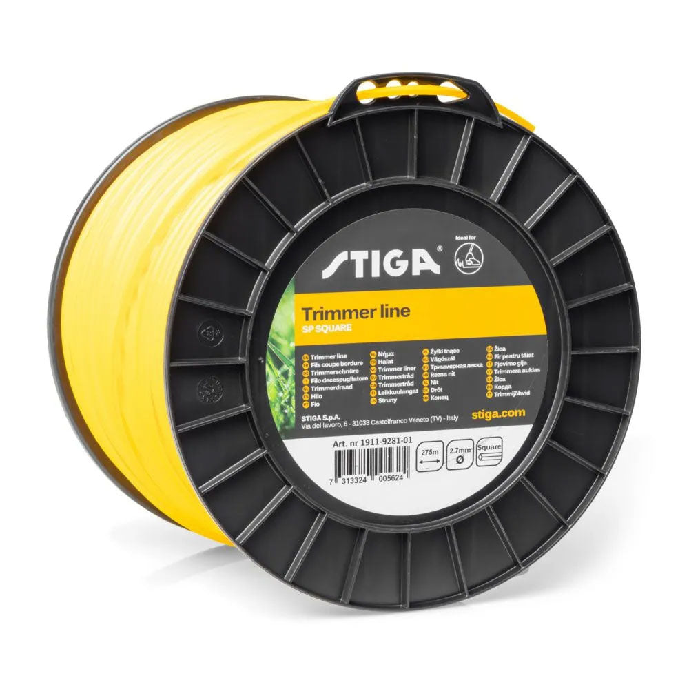 STIGA TRIMMER LINE 275M Ø 2.7Mm SP SQUARE 1911-9281-01