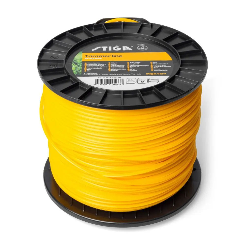 STIGA TRIMMER LINE 220M Ø 3.0Mm SP SQUARE 1911-9282-01